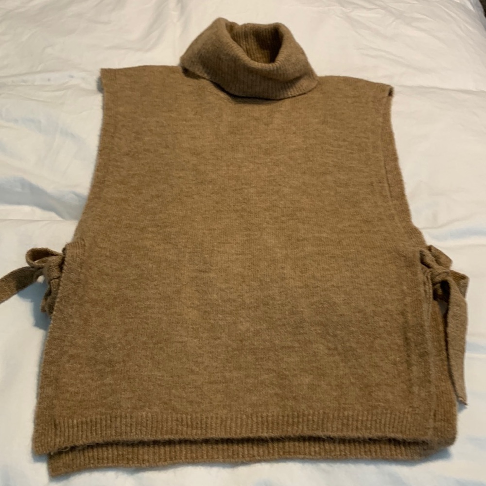 Mango wool sweater vest